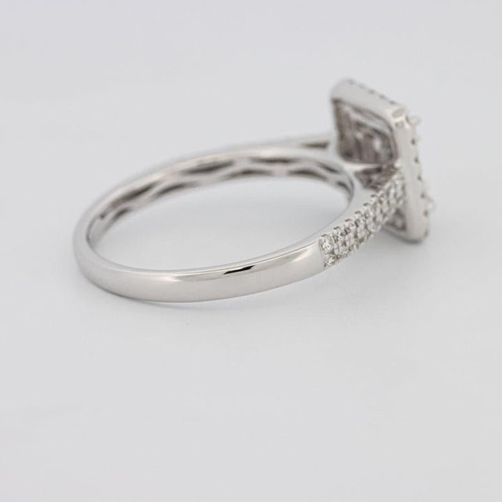 Invisible Halo Square Diamond Ring - ZIZOV DIAMONDS