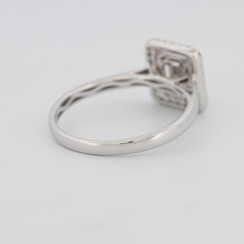 Invisible Halo Square Diamond ring - ZIZOV DIAMONDS