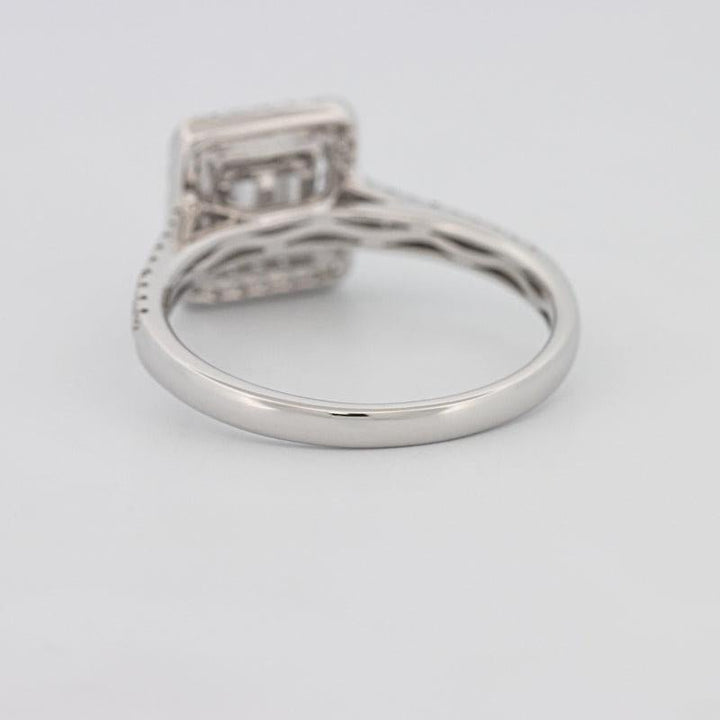 Invisible Halo Square Diamond Ring - ZIZOV DIAMONDS