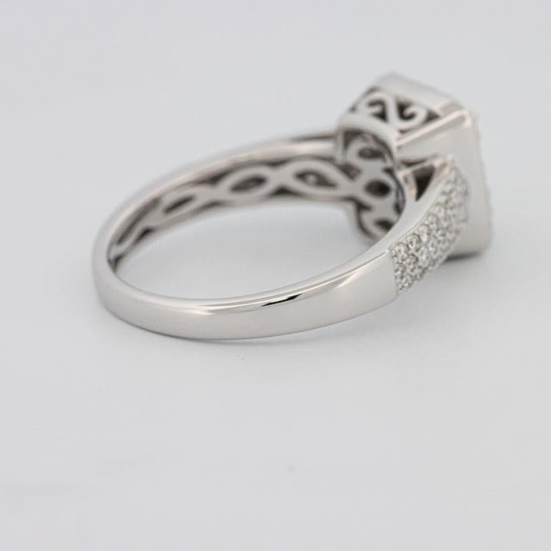 Invisible Halo Square Diamond Ring - ZIZOV DIAMONDS