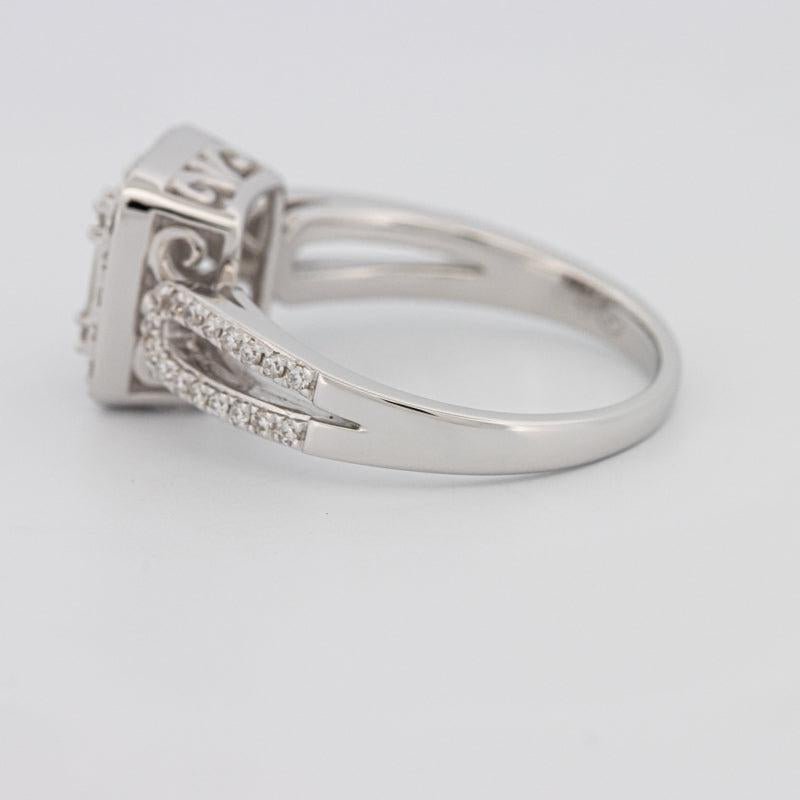 Invisible Halo Square Diamond Ring - ZIZOV DIAMONDS