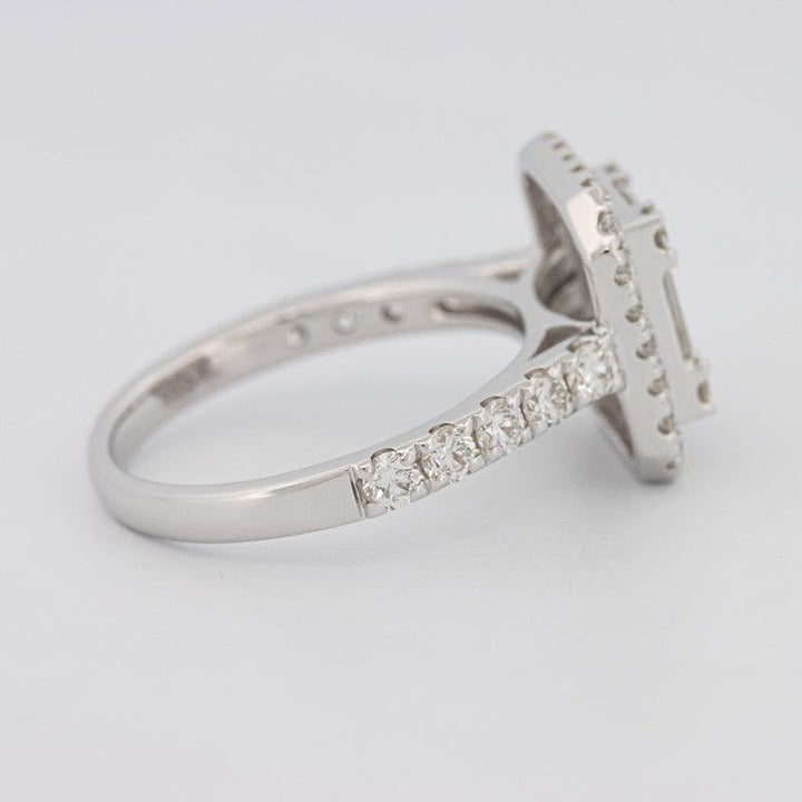 Invisible Halo Square Diamond Ring - ZIZOV DIAMONDS