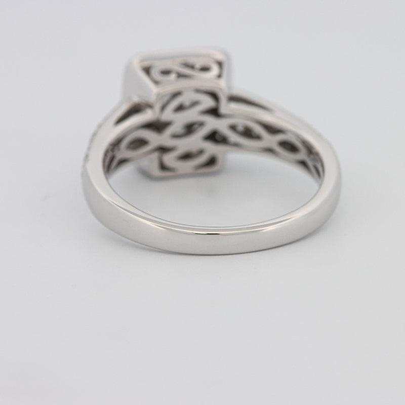 Invisible Halo Square Diamond Ring - ZIZOV DIAMONDS