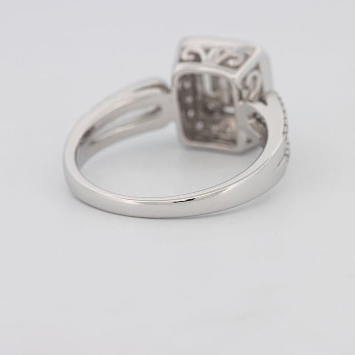 Invisible Halo Square Diamond Ring - ZIZOV DIAMONDS