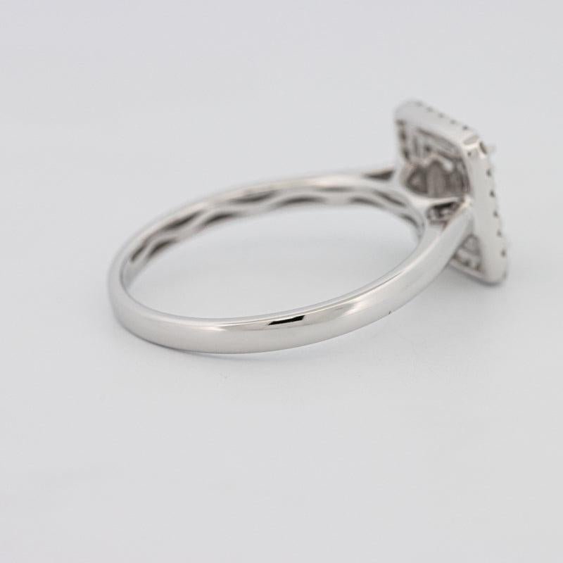 Invisible Halo Square Diamond ring - ZIZOV DIAMONDS