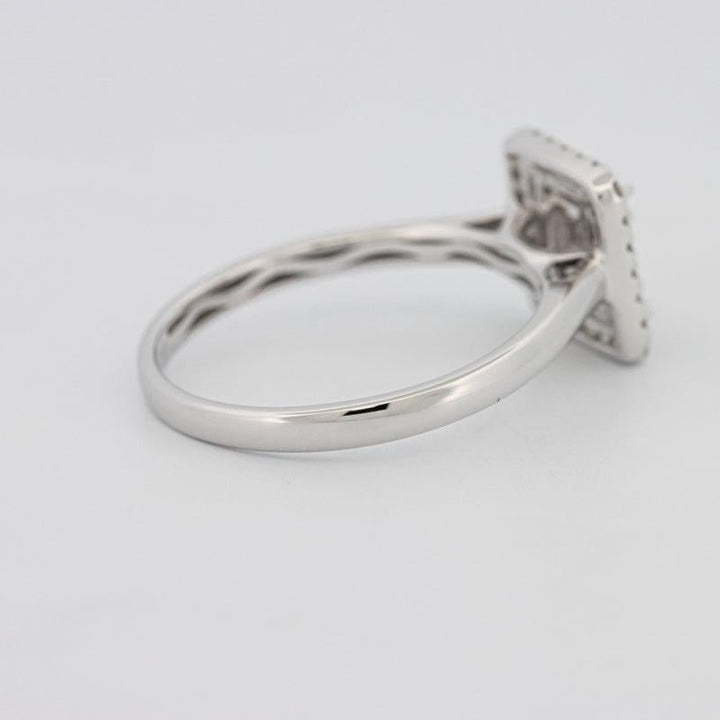 Invisible Halo Square Diamond ring - ZIZOV DIAMONDS