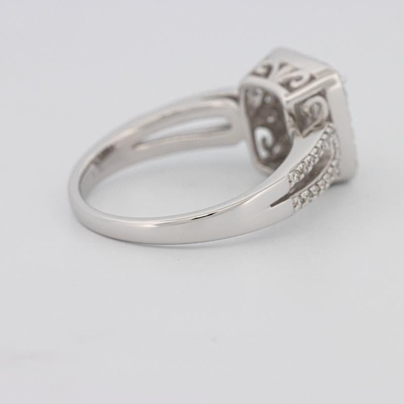 Invisible Halo Square Diamond Ring - ZIZOV DIAMONDS