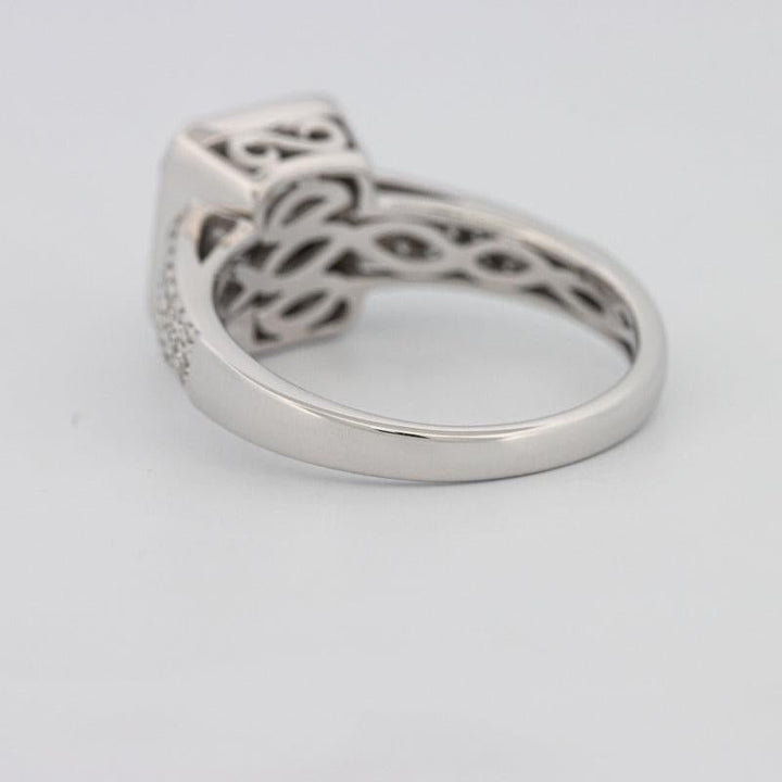 Invisible Halo Square Diamond Ring - ZIZOV DIAMONDS