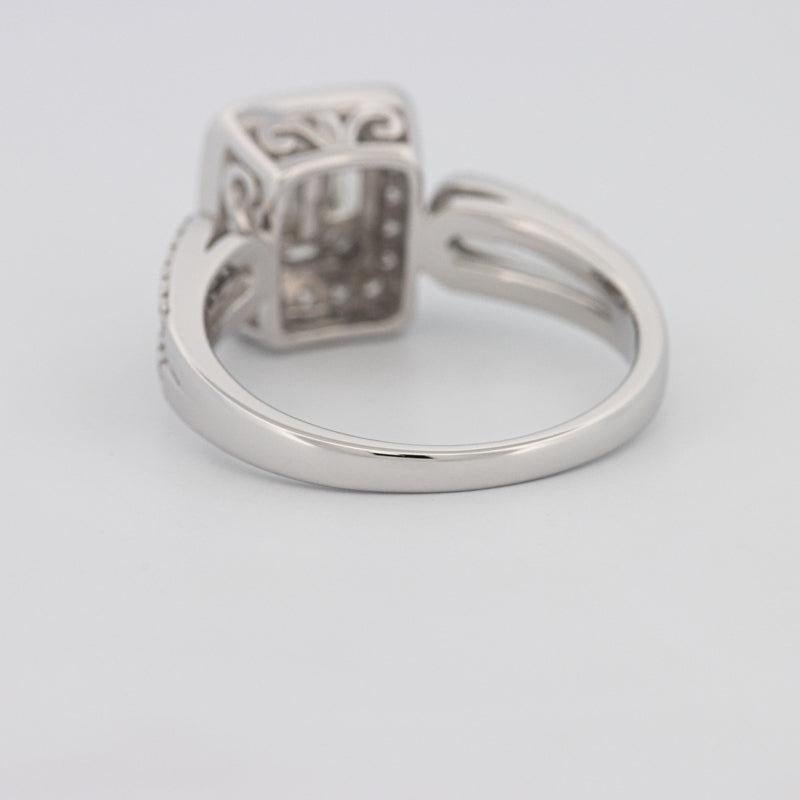 Invisible Halo Square Diamond Ring - ZIZOV DIAMONDS
