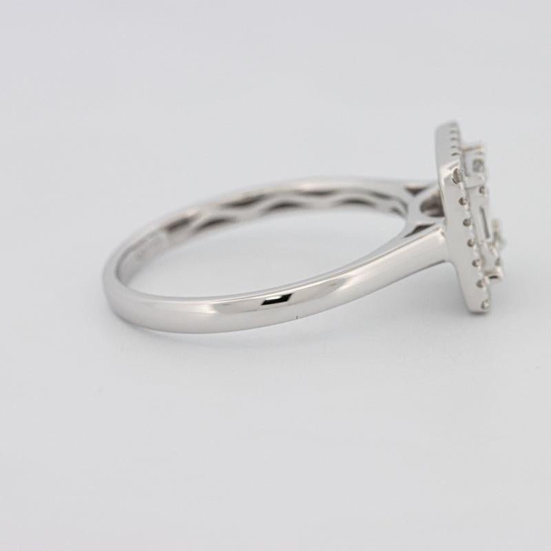 Invisible Halo Square Diamond ring - ZIZOV DIAMONDS