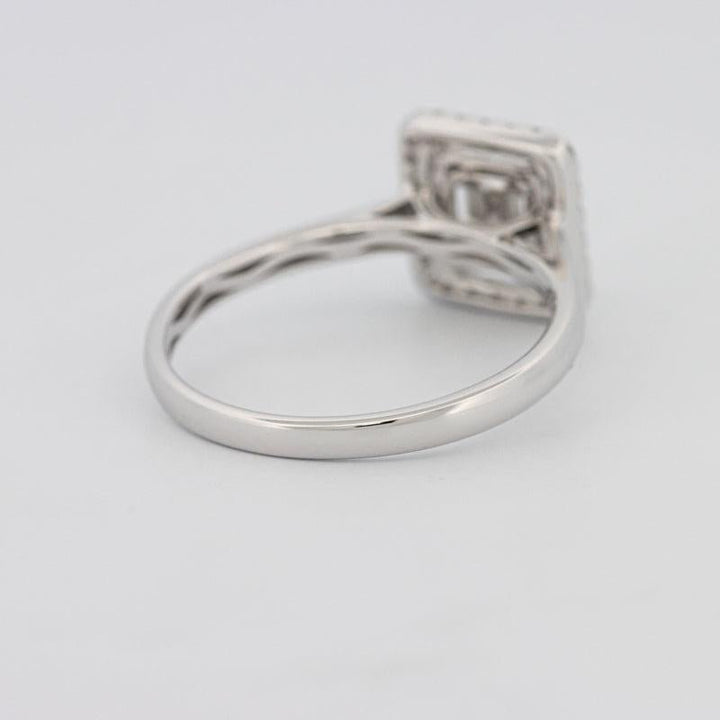 Invisible Halo Square Diamond ring - ZIZOV DIAMONDS