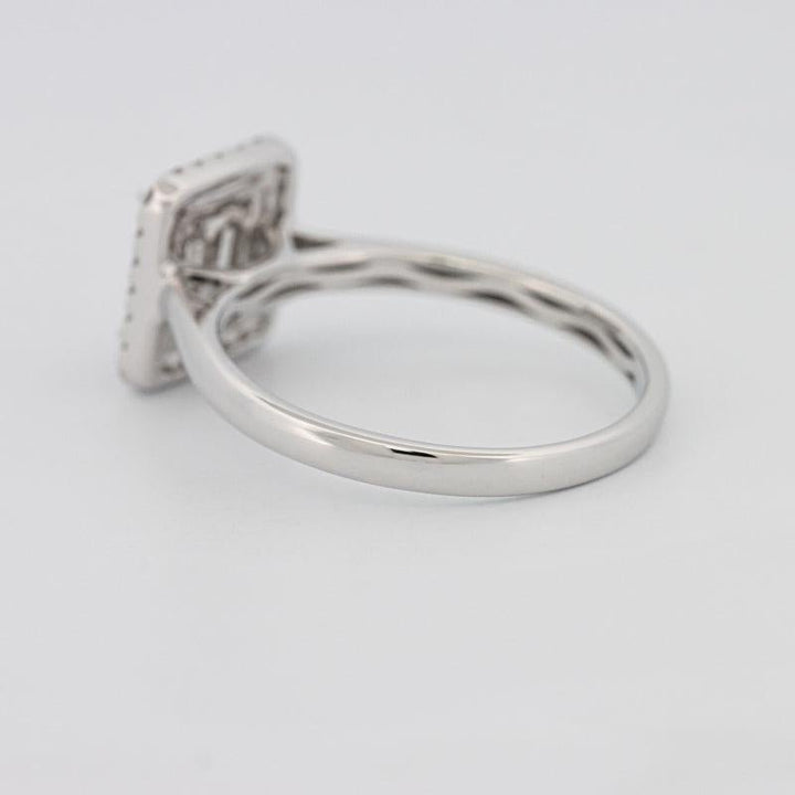 Invisible Halo Square Diamond ring - ZIZOV DIAMONDS