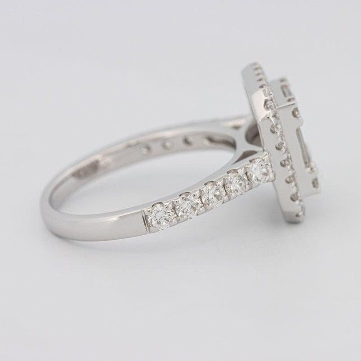 Invisible Halo Square Diamond Ring - ZIZOV DIAMONDS