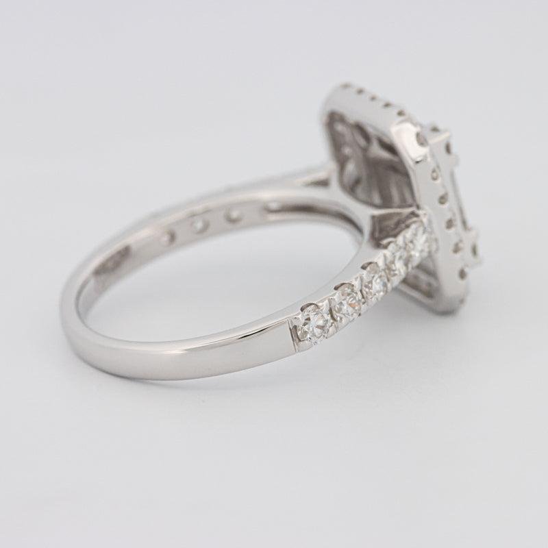 Invisible Halo Square Diamond Ring - ZIZOV DIAMONDS