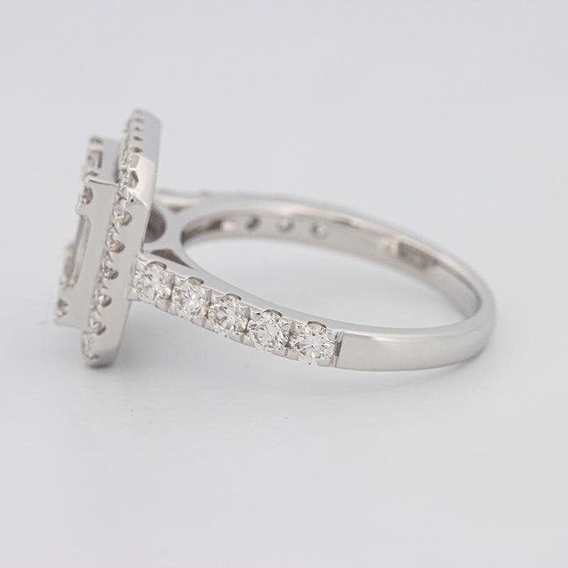 Invisible Halo Square Diamond Ring - ZIZOV DIAMONDS