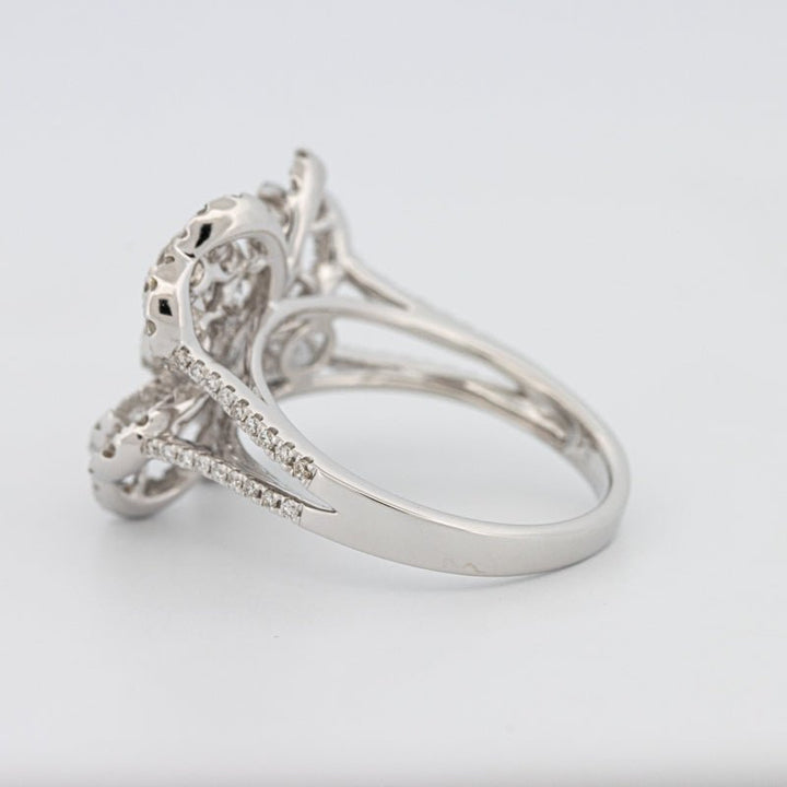 Invisible "Lucky Clover" Diamond Ring - ZIZOV DIAMONDS