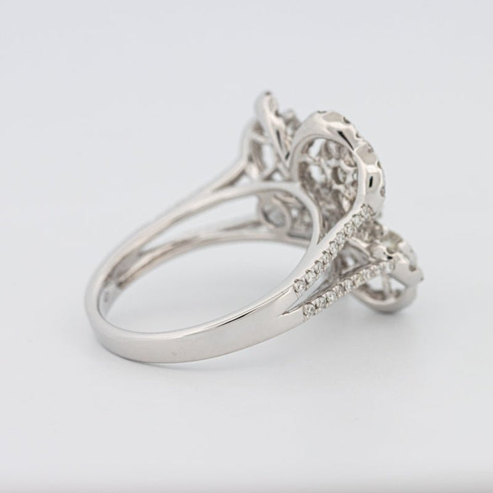 Invisible "Lucky Clover" Diamond Ring - ZIZOV DIAMONDS