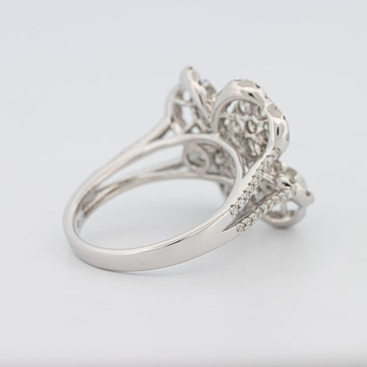 Invisible "Lucky Clover" Diamond Ring - ZIZOV DIAMONDS