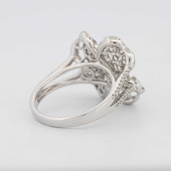 Invisible "Lucky Clover" Diamond Ring - ZIZOV DIAMONDS