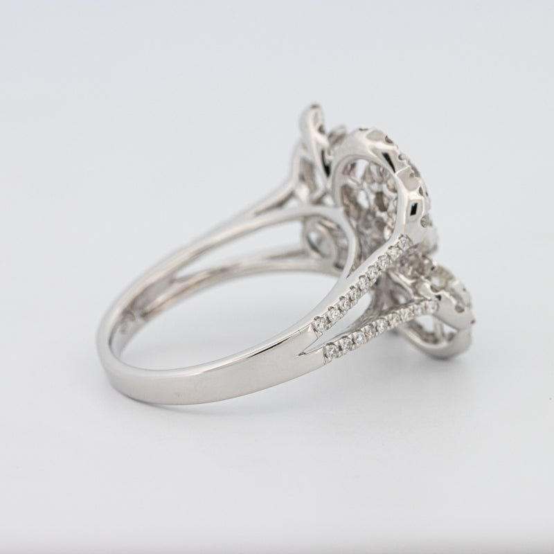 Invisible "Lucky Clover" Diamond Ring - ZIZOV DIAMONDS