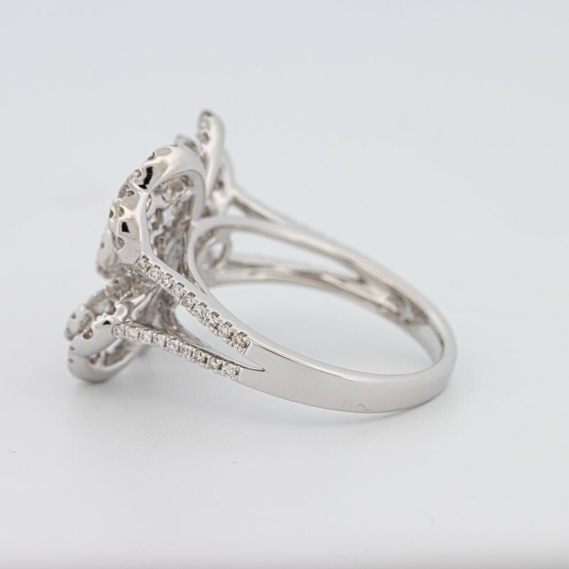 Invisible "Lucky Clover" Diamond Ring - ZIZOV DIAMONDS