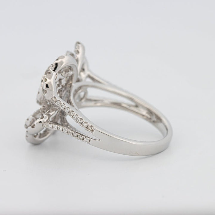 Invisible "Lucky Clover" Diamond Ring - ZIZOV DIAMONDS