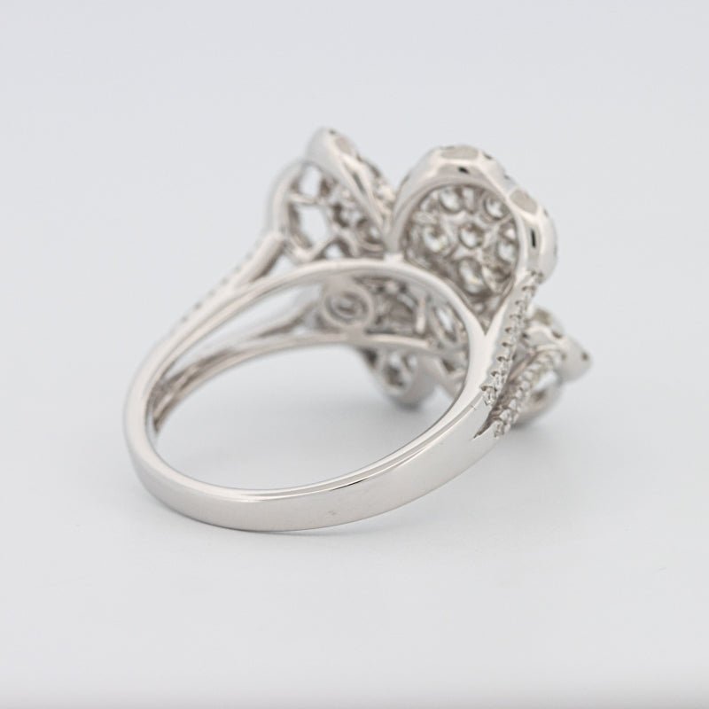 Invisible "Lucky Clover" Diamond Ring - ZIZOV DIAMONDS