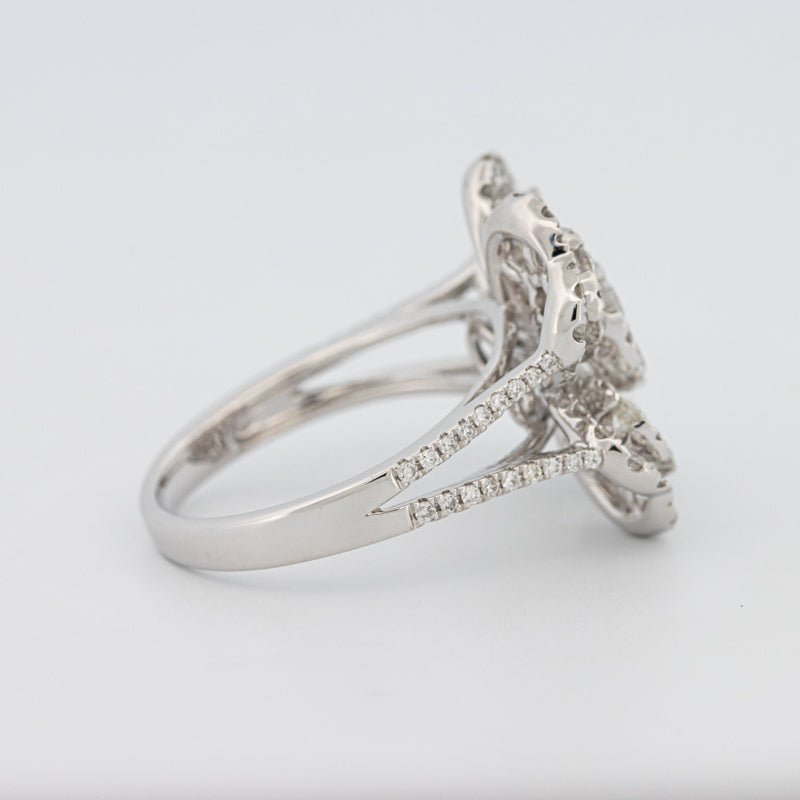 Invisible "Lucky Clover" Diamond Ring - ZIZOV DIAMONDS