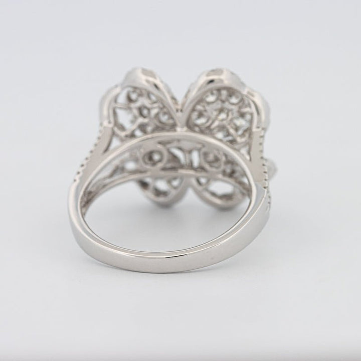 Invisible "Lucky Clover" Diamond Ring - ZIZOV DIAMONDS