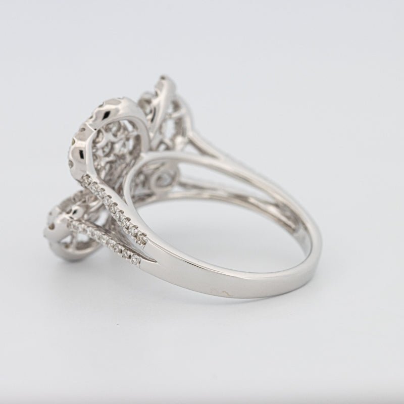 Invisible "Lucky Clover" Diamond Ring - ZIZOV DIAMONDS