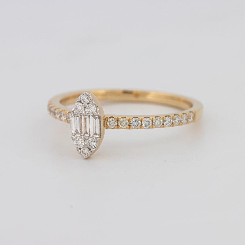 Invisible Marquise Diamond ring - ZIZOV DIAMONDS