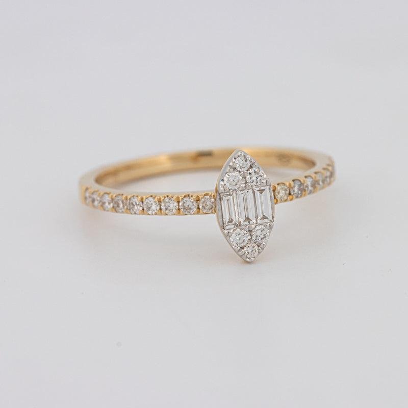 Invisible Marquise Diamond ring - ZIZOV DIAMONDS