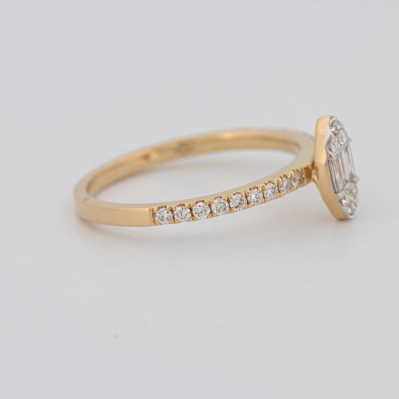 Invisible Marquise Diamond ring - ZIZOV DIAMONDS