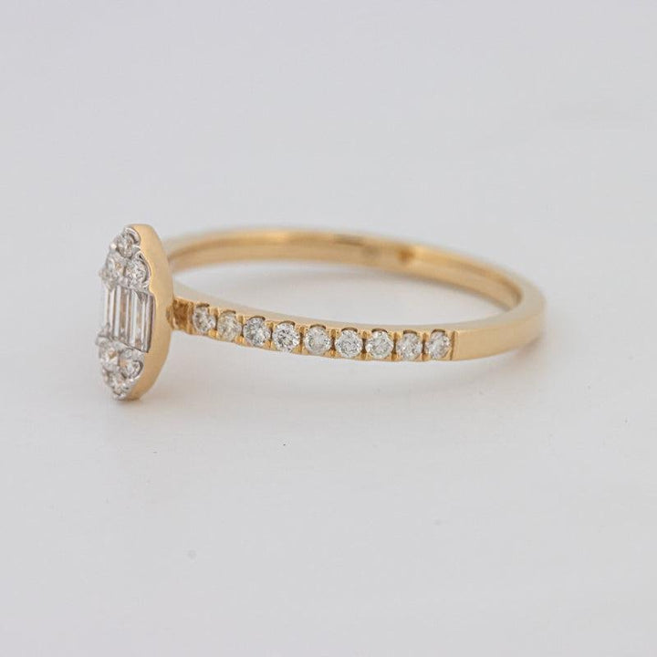Invisible Marquise Diamond ring - ZIZOV DIAMONDS