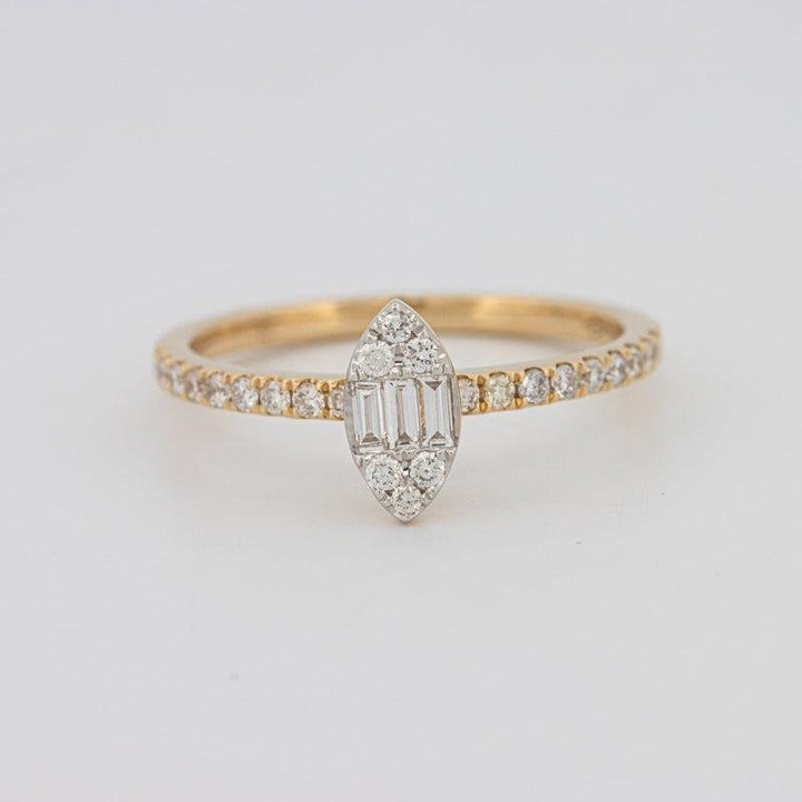 Invisible Marquise Diamond ring - ZIZOV DIAMONDS