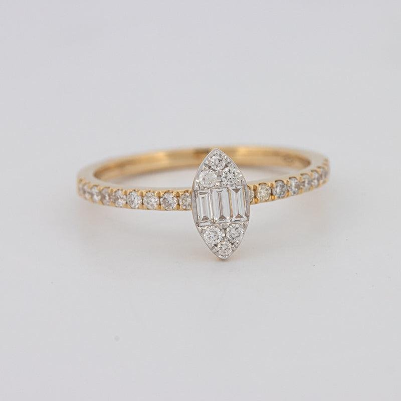 Invisible Marquise Diamond ring - ZIZOV DIAMONDS