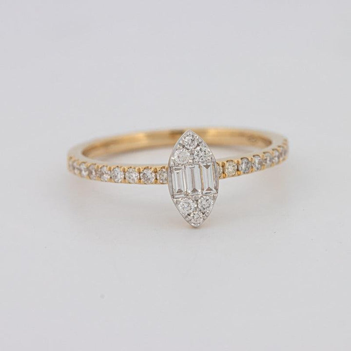 Invisible Marquise Diamond ring - ZIZOV DIAMONDS