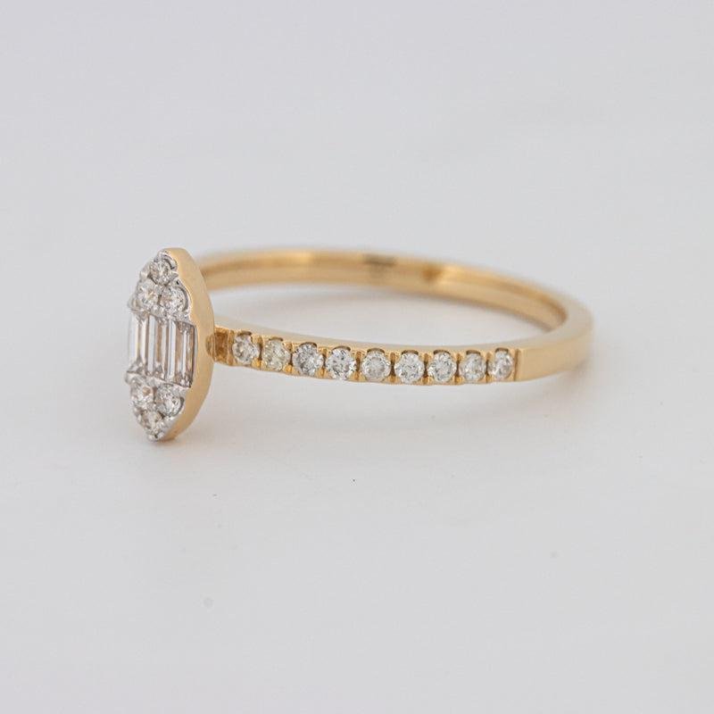 Invisible Marquise Diamond ring - ZIZOV DIAMONDS