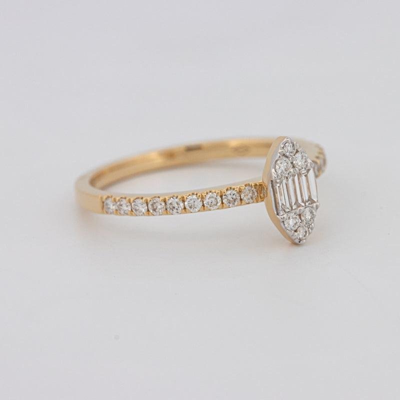 Invisible Marquise Diamond ring - ZIZOV DIAMONDS