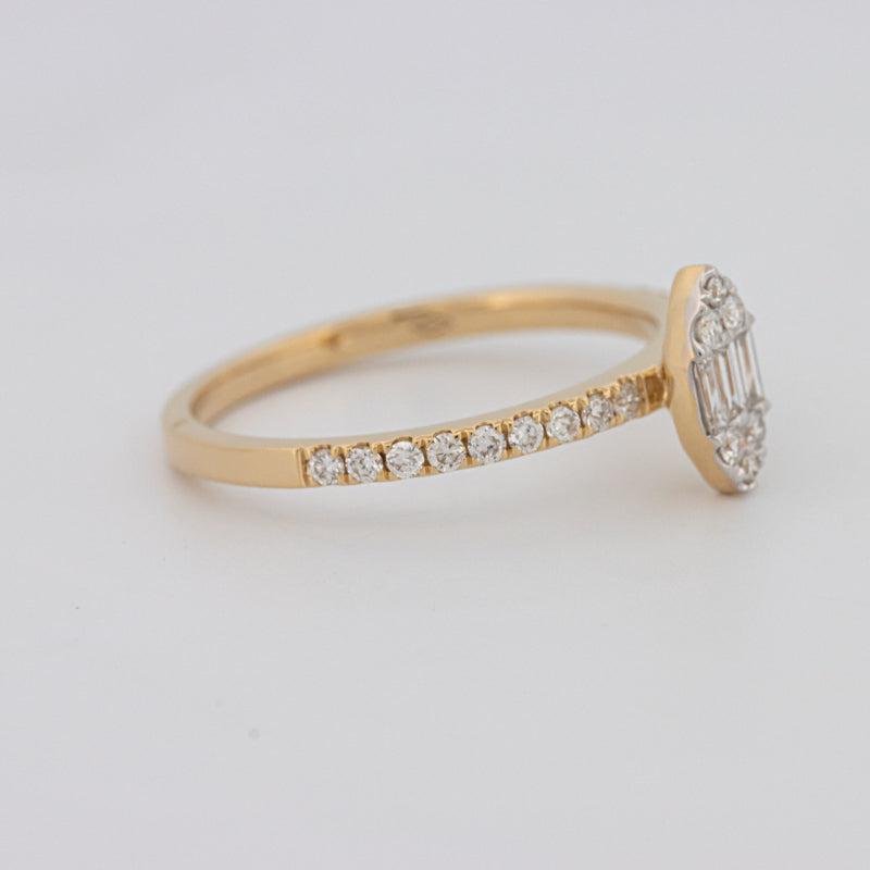 Invisible Marquise Diamond ring - ZIZOV DIAMONDS