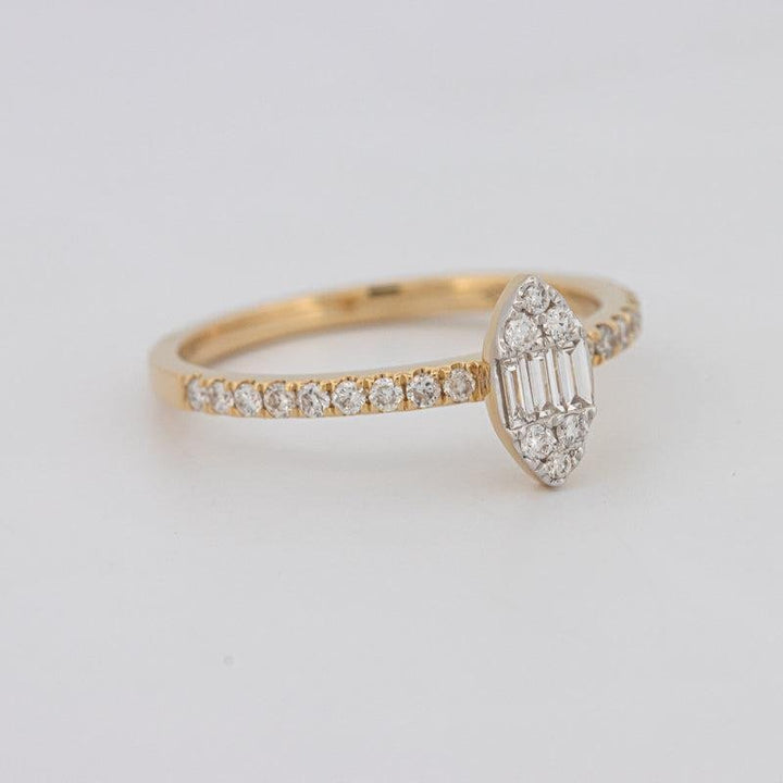 Invisible Marquise Diamond ring - ZIZOV DIAMONDS