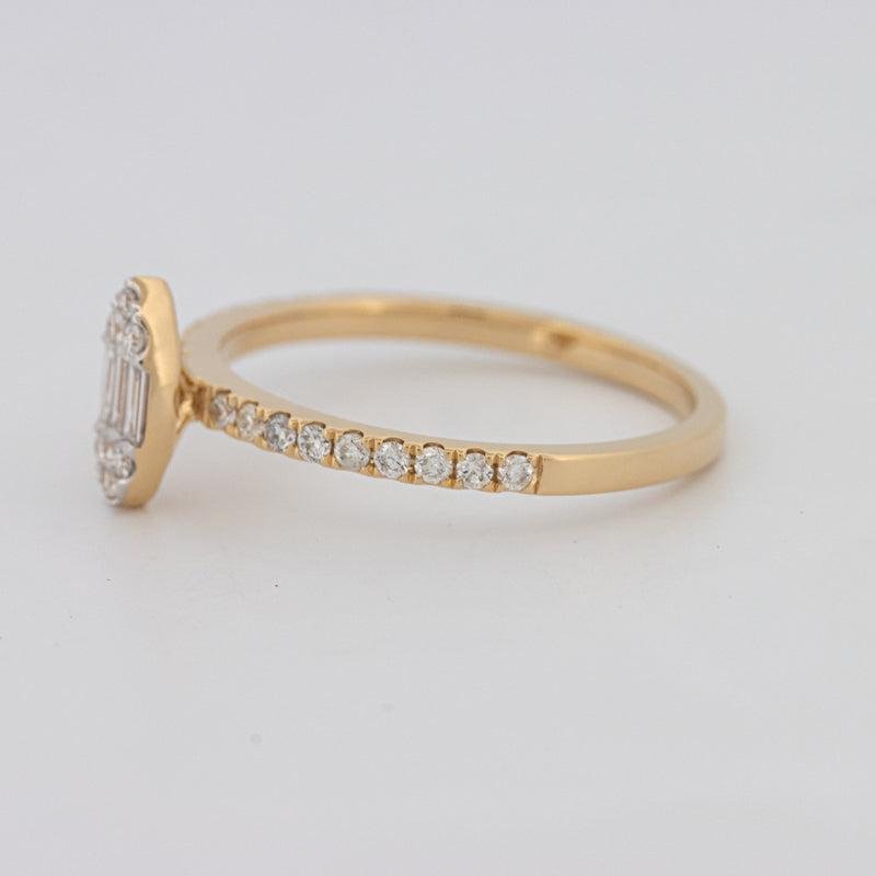 Invisible Marquise Diamond ring - ZIZOV DIAMONDS