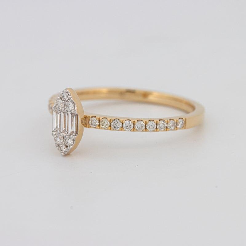 Invisible Marquise Diamond ring - ZIZOV DIAMONDS