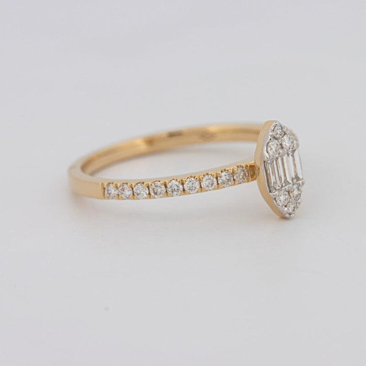 Invisible Marquise Diamond ring - ZIZOV DIAMONDS