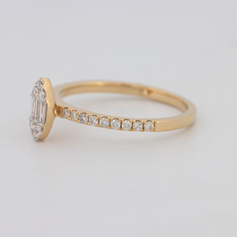 Invisible Marquise Diamond ring - ZIZOV DIAMONDS