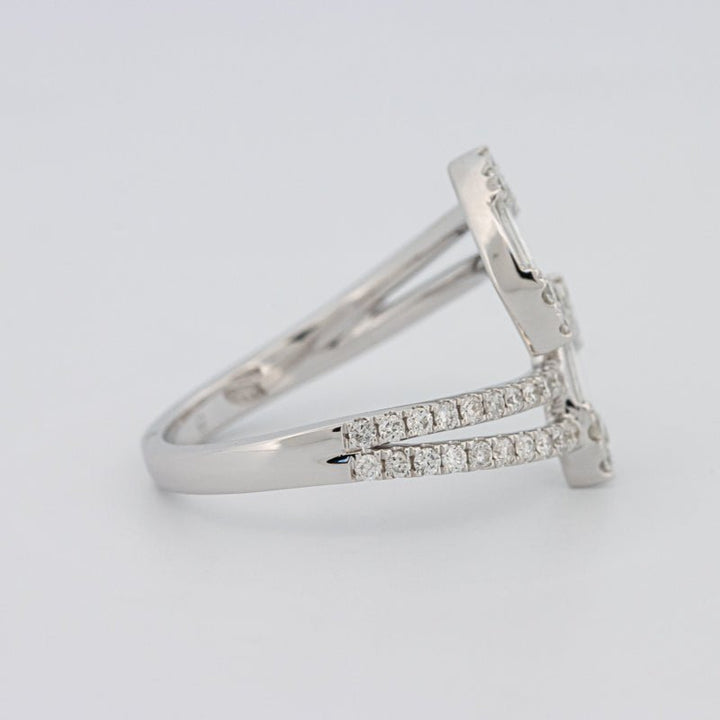 Invisible Marquise Twinny Ring - ZIZOV DIAMONDS