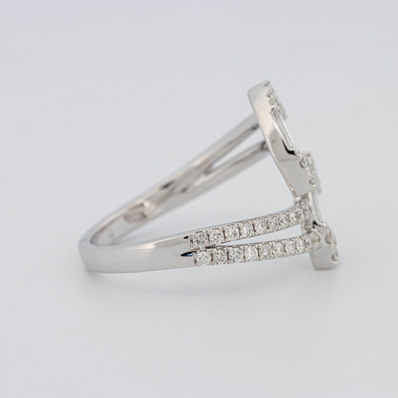 Invisible Marquise Twinny Ring - ZIZOV DIAMONDS