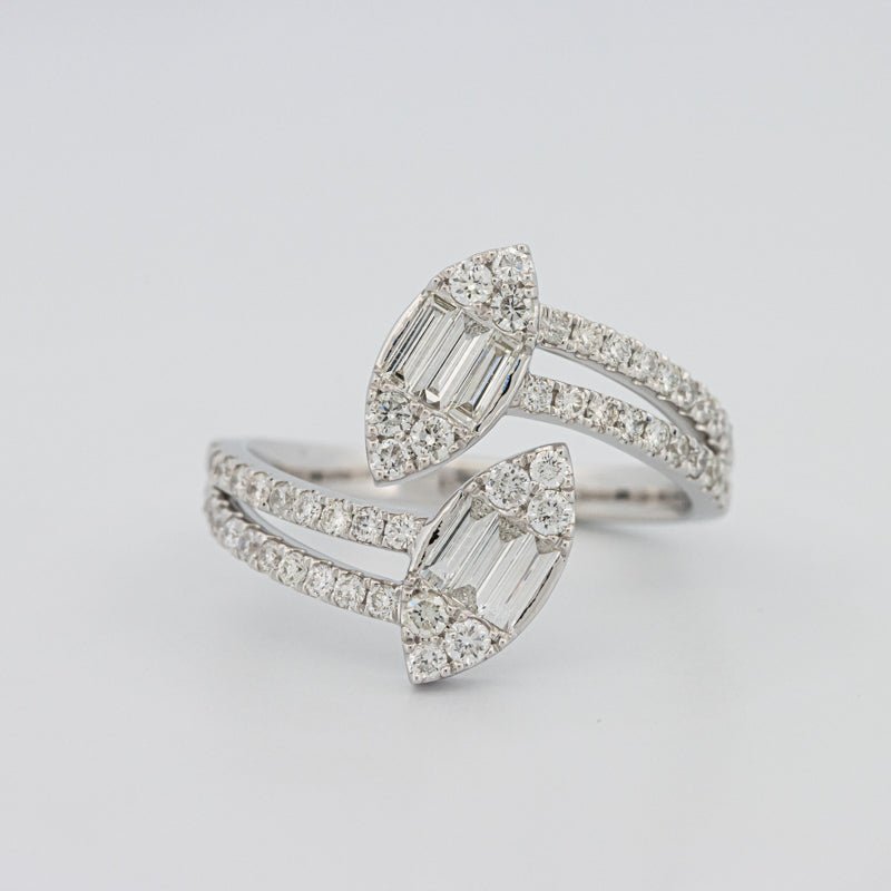 Invisible Marquise Twinny Ring - ZIZOV DIAMONDS