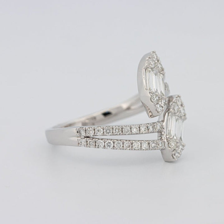 Invisible Marquise Twinny Ring - ZIZOV DIAMONDS