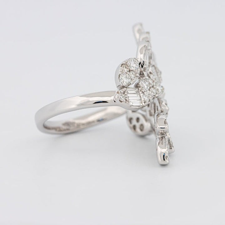 Invisible Marquise Twinny Ring - ZIZOV DIAMONDS